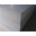 Placa rígida de alta qualidade PVC cinza com 100% de matéria-prima